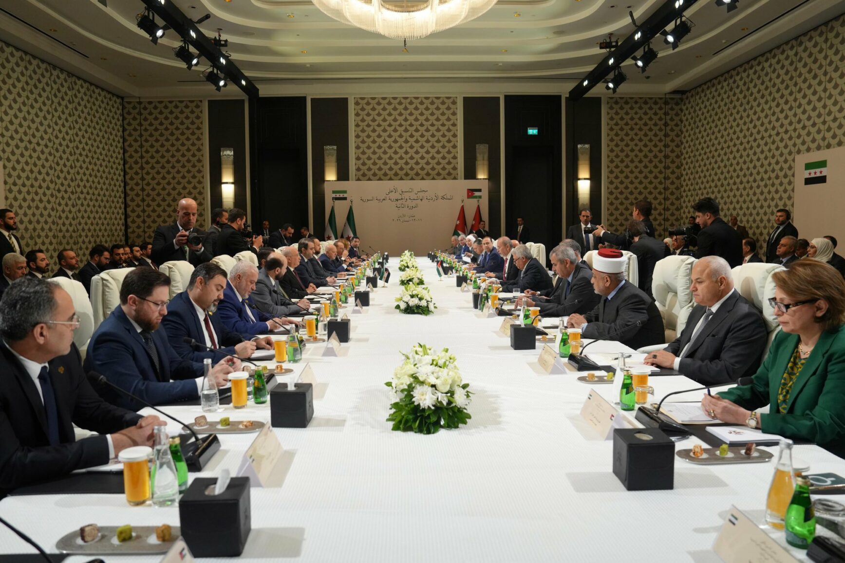 بيان أردني سوري مشترك في ختام أعمال الدورة الثانية لمجلس التنسيق الأعلى