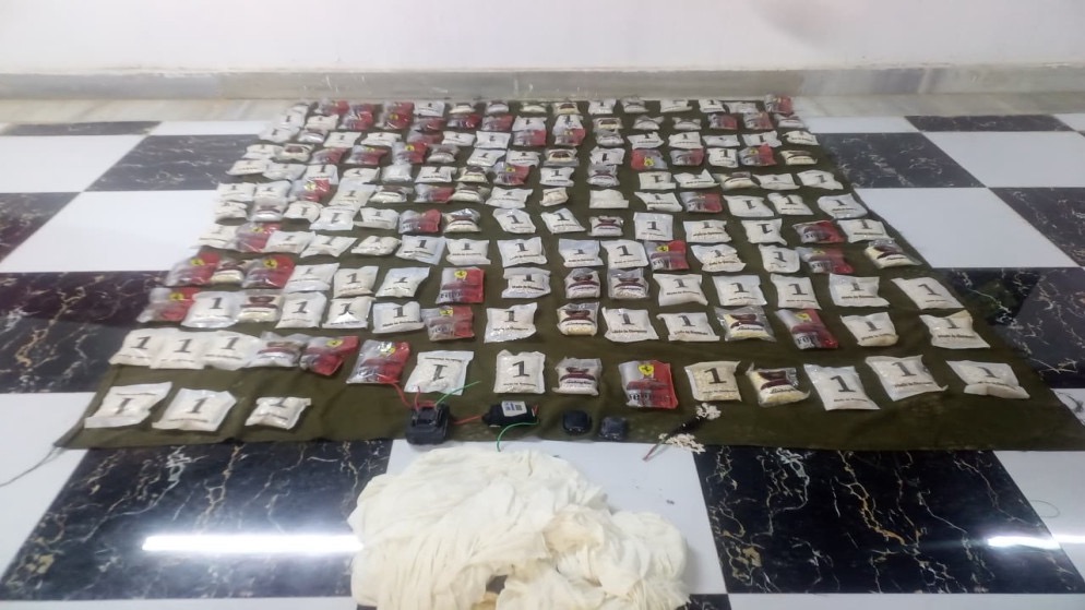 عاجل المنطقة العسكرية الشرقية تحبط محاولتي تهريب مواد مخدرة بواسطة بالونات