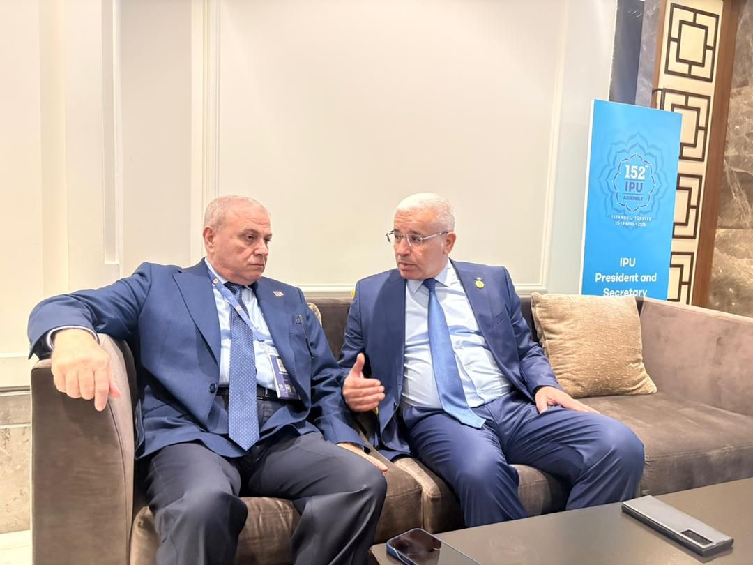 عطية خلال لقائه رئيس الاتحاد البرلماني العربي يؤكد على الوصاية الهاشمية على المقدسات