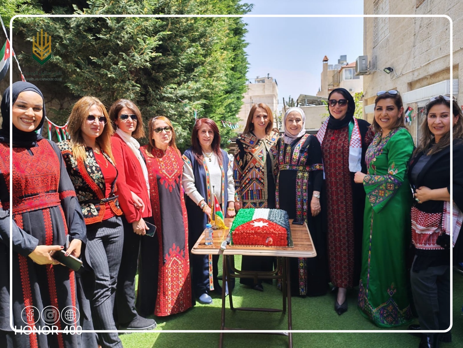 سنابل اليرموك يحتفي بيوم العلم