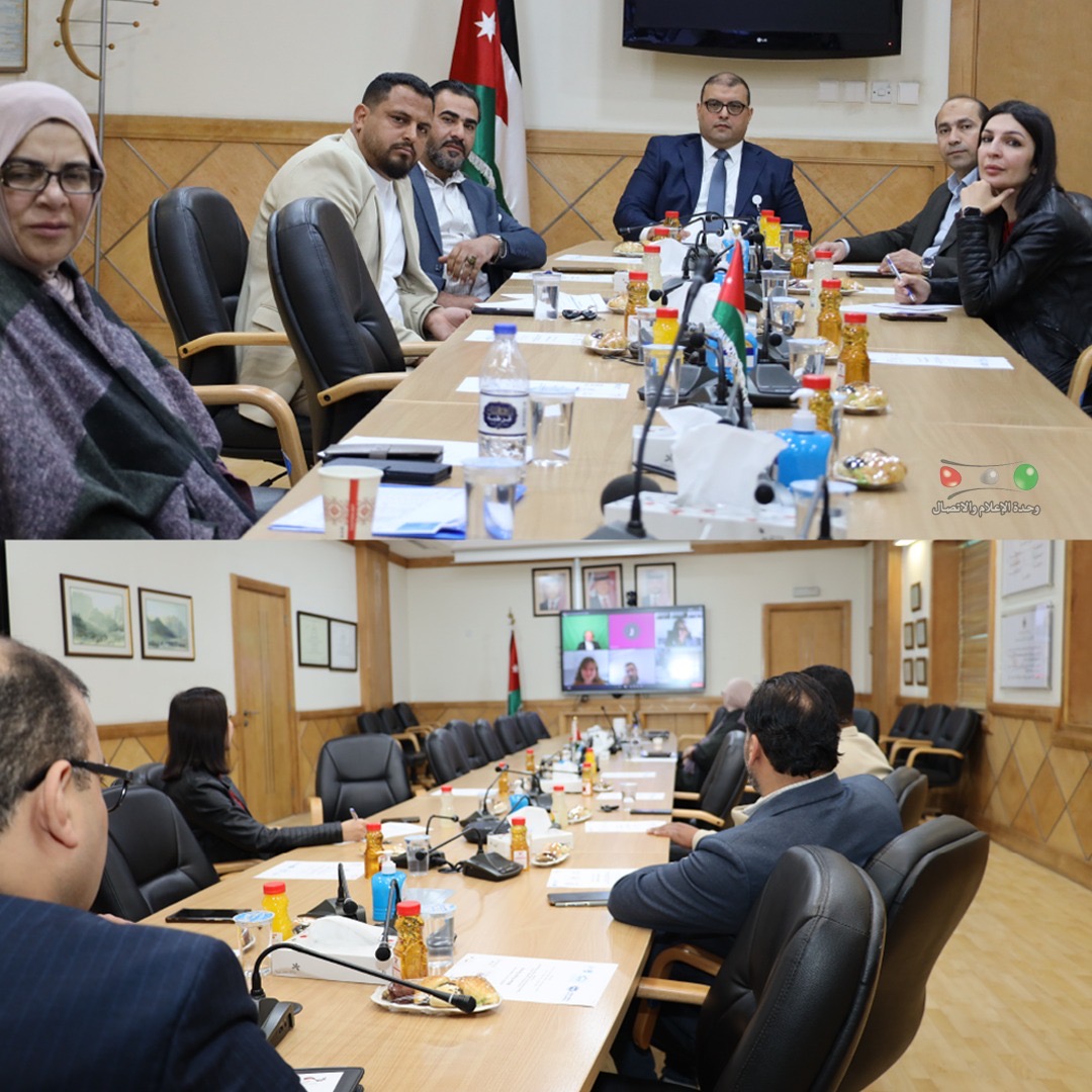 اجتماع في المواصفات والمقاييس لمتابعة المرحلة الثانية من مشروع البنية التحتية للجودة لإدارة كفؤة للمياه