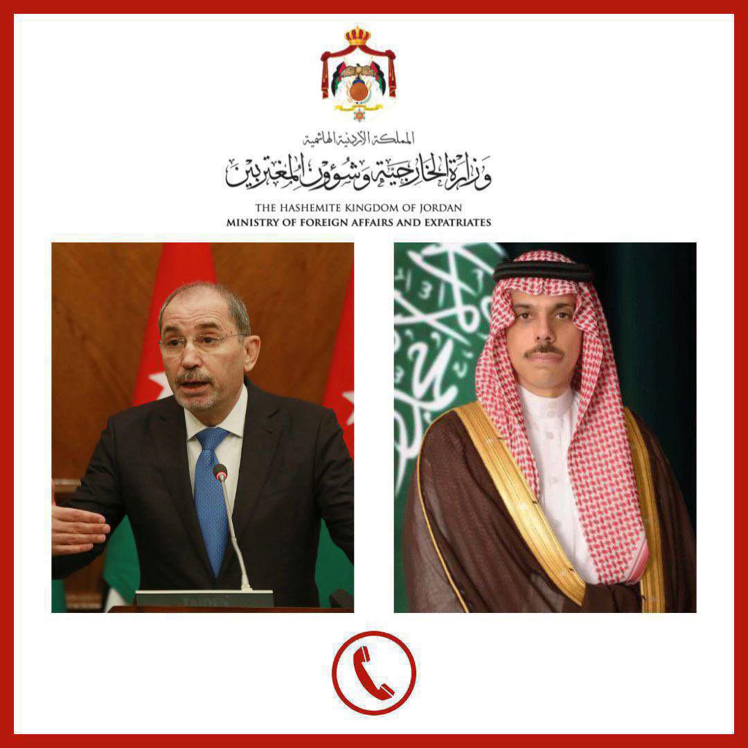 الصفدي و بن فرحان يبحثان تطورات الأوضاع في المنطقة