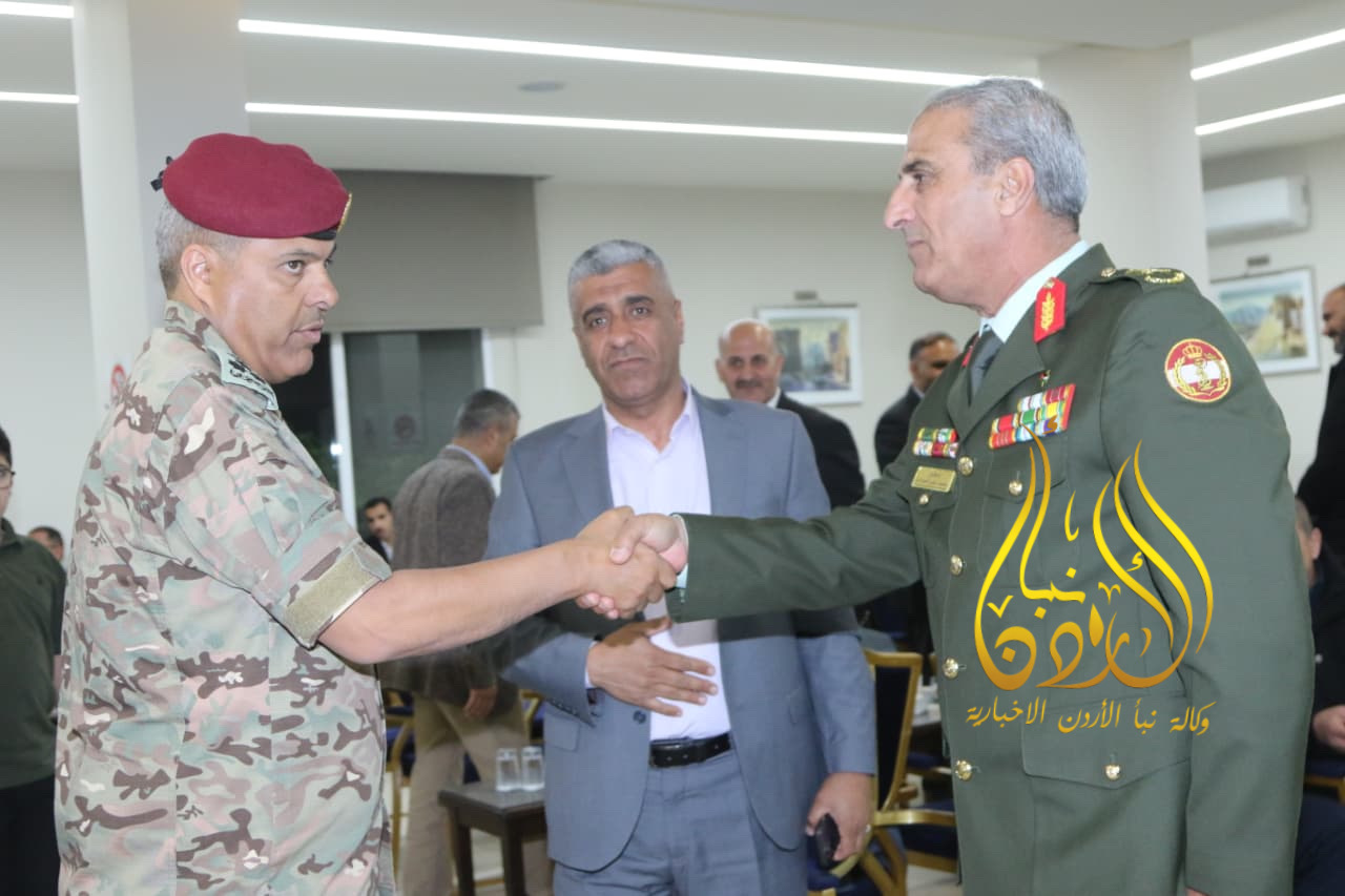 حفل استقبال للواء محمد علي الخوالدة بمناسبة ترفيعه وإحالته للتقاعد