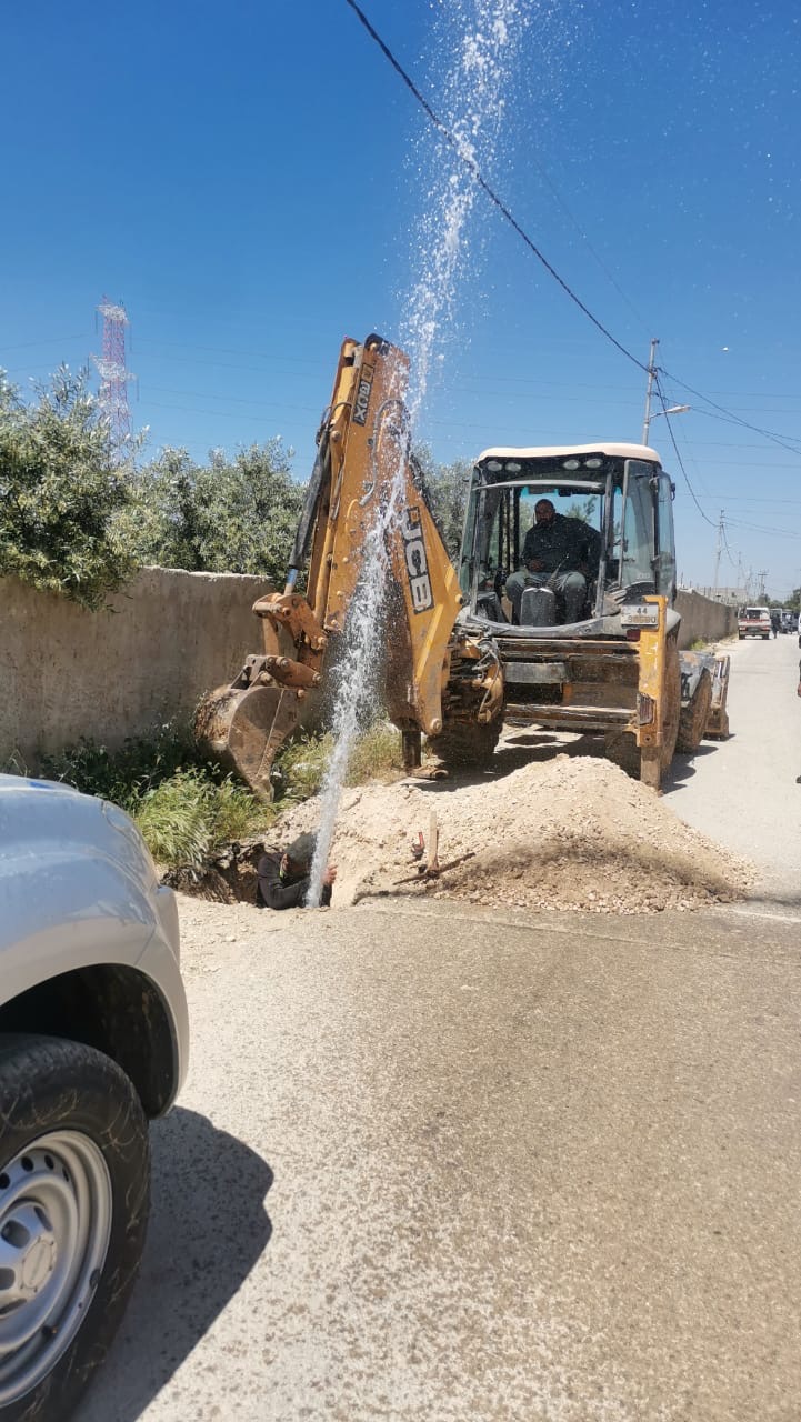 المياه : ضبط اعتداء في مناطق جنوب عمان