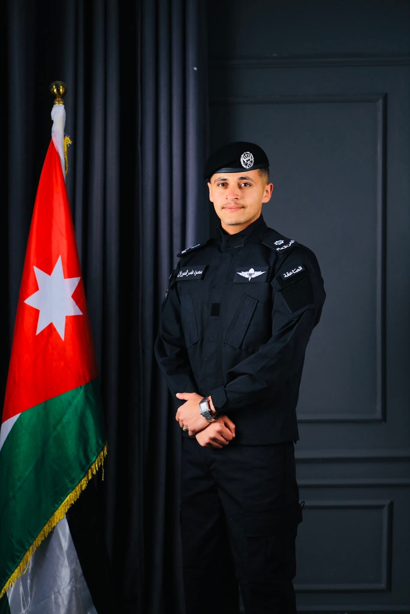 الملازم٢ محمود عامر العوران.. مبروك التخرج
