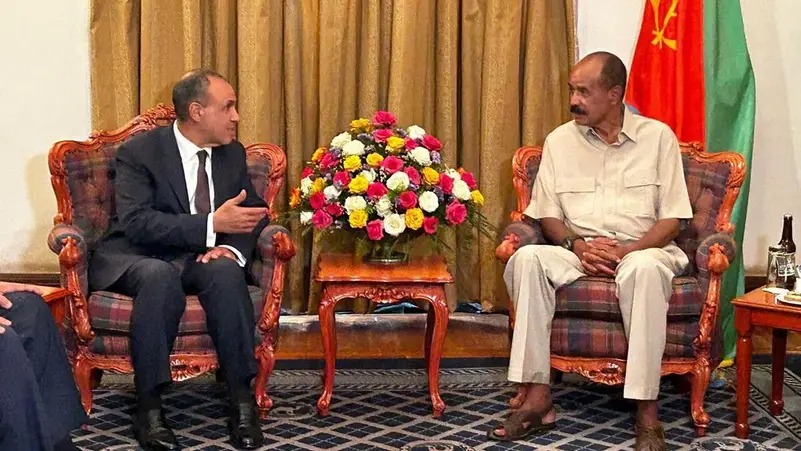 مصر تعلن دعمها لرؤية إريتريا بشأن إدارة البحر الأحمر